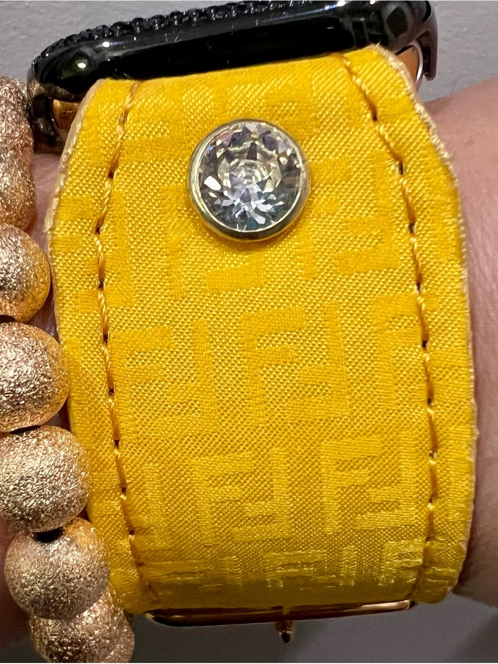 Fendi Yellow Spark*l band for Apple Watch
Small apple adapters